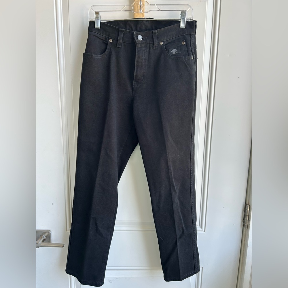 Harley-Davidson | Black Straight Jeans | Size 6